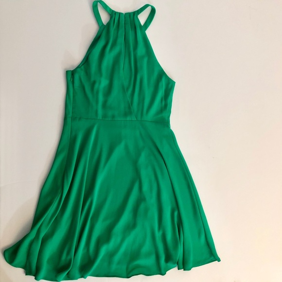 Express | Fit And Flare Halter Dress | Size: 0 - Picture 5 of 7